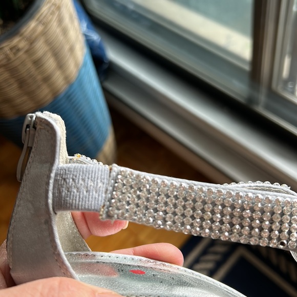 KISS KISS silver heels with crystals size 37 - Picture 6 of 12